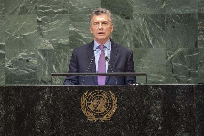 El presidente de Argentina, Mauricio Macri | ONU ep presidenteargentina mauricio macri anteasamblea generalla onu