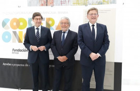 ep presidentebankia jose ignacio goirigolzarri juntoresponsablela fundacion bancaja rafael alcon y el president ximo puig