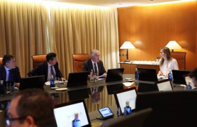 ep reunion del comite para el analisis del apagon en la sede de endesa