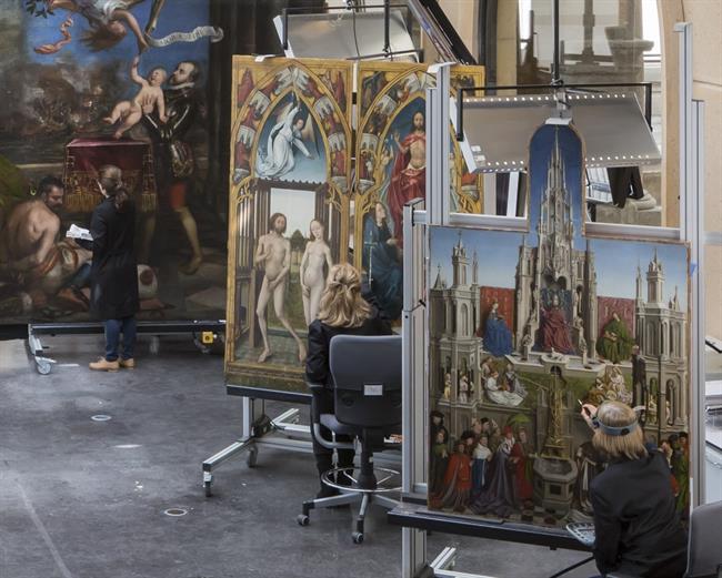 Taller de restauración. Museo Nacional del Prado | BAZTÁN LACASA, JOSÉ ep tallerrestauracion museo nacionalprado