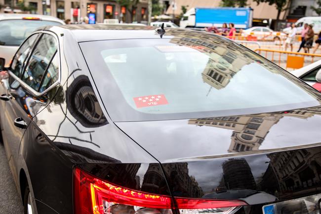 Un cohe con licencia VTC -Uber o Cabify- circula por Madrid | RICARDO RUBIO/EUROPA PRESS ep un cohelicencia vtc -ubercabify- circulamadrid