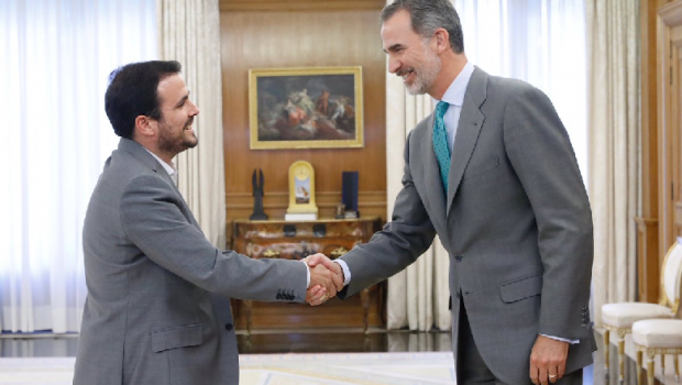 alberto garzon izquierda unida rey
