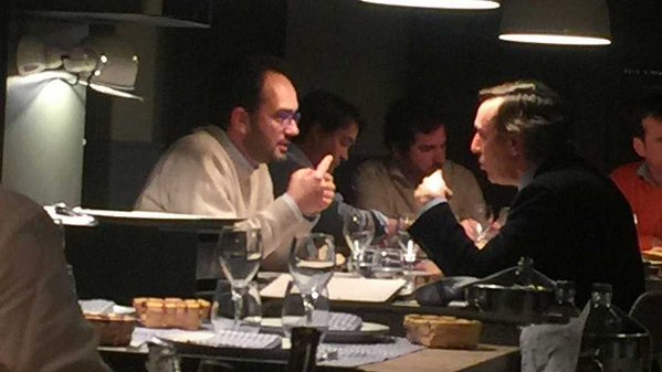 cena portavoces pp psoe