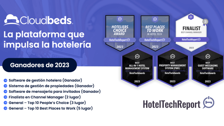 cloudbeds recibe seis premios de hoteltechawards 2023 y cimenta su posicin como lder en la industria cloudbeds 1
