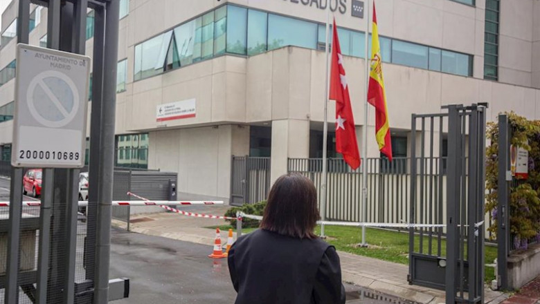 Juzgados de lo Penal, Juzgados de Violencia sobre la mujer situados en la C/Albarracín, 31 de Madrid (España), durante la semana siete del estado de alarma | Ricardo Rubio - Europa Press ep albarracin 31 de madrid espana durante la semana siete del estado de alarma