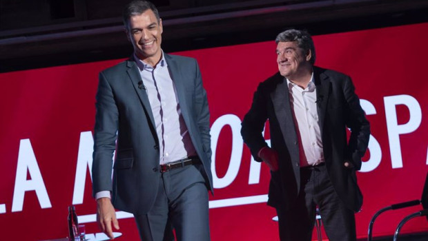 ep archivo   el presidente del gobiernopedro sanchez con el nuevo ministro de transformacion digital