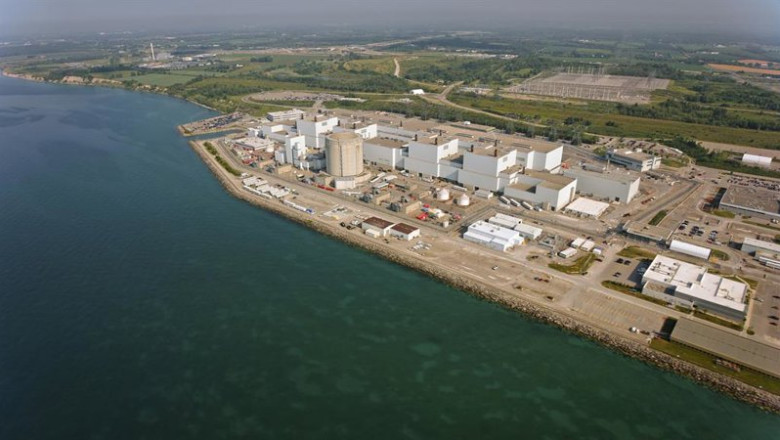 ep archivo   emplazamiento nuclear de darlington en ontario canada