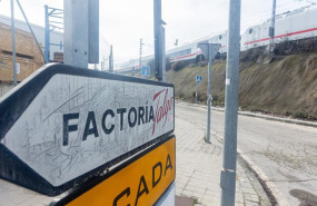 ep archivo   un cartel indica la sede de talgo a 9 de febrero de 2025 en madrid espana