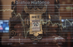 ep calendario con la fecha del 10 de noviembre en la bolsa de madrid espana a 10 de noviembre de