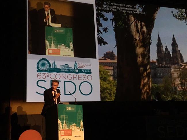 El doctor Juan Carlos Perez Varela en el 63 Congreso de SEDO | INÉS PELETEIRO ep doctor juan carlos perez varela63 congresosedo
