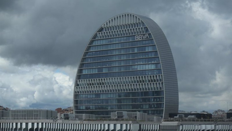 ep edificio de la sede de bbva en madrid conocido como la vela a 22 de abril de 2021 en madrid ep edificio de la sede de bbva en madrid conocido como la vela a 22 de abril de 2021 en madrid