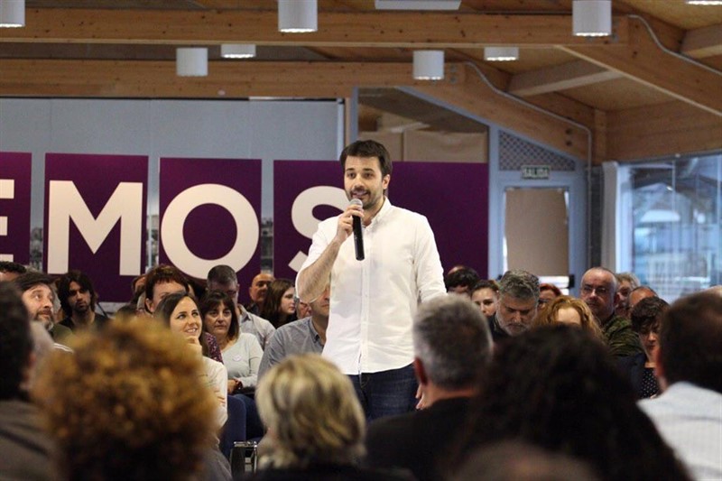 ep el cabeza de lista de unidas podemos al congreso javier sanchez serna