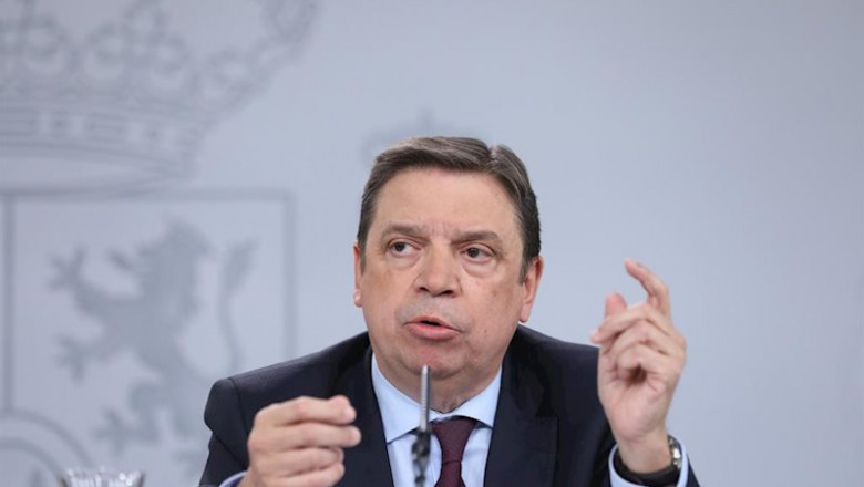 El ministro de Agricultura, Pesca y Alimentación, Luis Planas, comparece en rueda de prensa en Madrid (España), a 25 de febrero de 2020. | Marta Fernández Jara - Europa Press ep el ministro de agricultura pesca y alimentacion luis planas comparece en rueda de prensa en