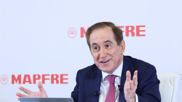 ep el presidente de mapfre antonio huertas durante la presentacion de resultados de mapfre en su 20240224121003