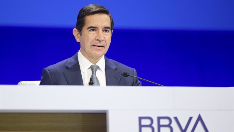 ep el presidente del bbva carlos torres vila en la junta general extraordinaria de accionistas del ep el presidente del bbva carlos torres vila en la junta general extraordinaria de accionistas del