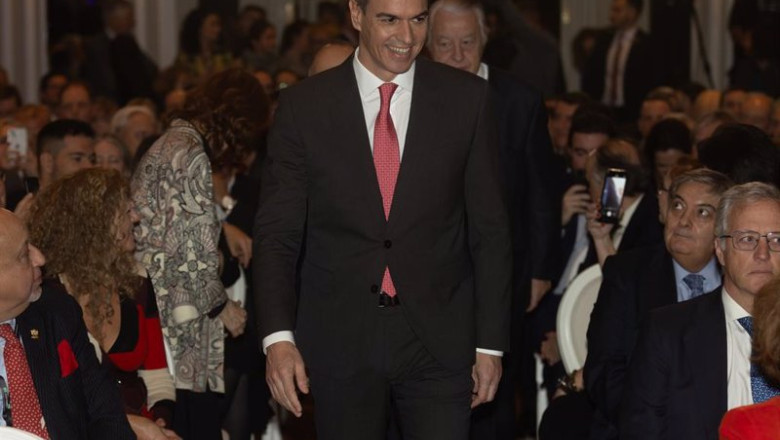 ep el presidente del gobierno pedro sanchez a su llegada a la segunda y ultima jornada de la xiv ep el presidente del gobierno pedro sanchez a su llegada a la segunda y ultima jornada de la xiv