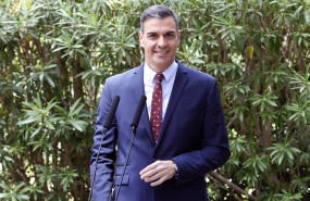 ep el presidente del gobierno pedro sanchez ofrece una rueda de prensa a su llegada al palacio de