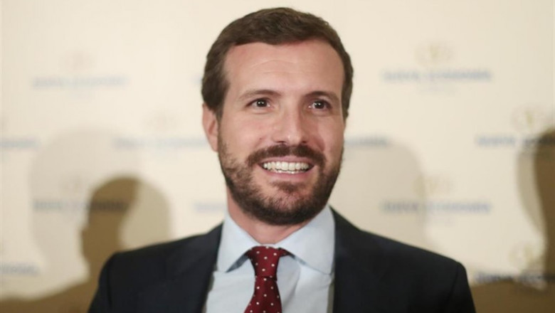 El presidente del PP, Pablo casado, durante el desayuno informativo de Nueva Economía Fórum. | Eduardo Parra - Europa Press ep el presidente del pp pablo casado durante el desayuno informativo de nueva economia forum