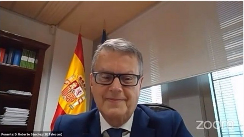 El secretario de Estado de Telecomunicaciones e Infraestructuras Digitales, Roberto Sánchez | COLEGIO DE ABOGADOS DE MADRID ep el secretario de estado de telecomunicaciones e infraestructuras digitales roberto sanchez 20210519122605