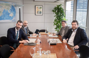 ep el secretario general de transporte aereo y maritimo benito nunez el director general de aviacion