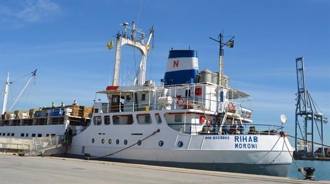 Embarcación para el tráfico de ganado vivo en el Puerto de Tarragona | PUERTO DE TARRAGONA ep embarcaciontraficoganado vivopuertotarragona