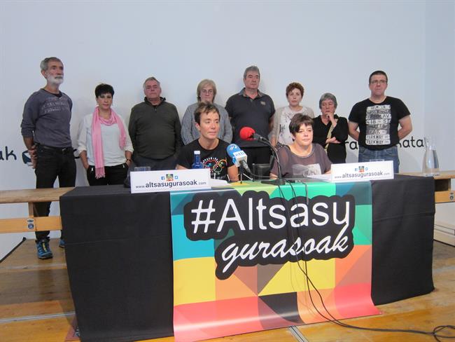 Familiares de los detenidos por la agresión en Alsasua | EUROPA PRESS ep familiareslos detenidosla agresionalsasua