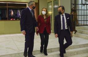 ep i d el presidente de europa press asis martin de cabiedes la vicepresidenta primera del gobierno