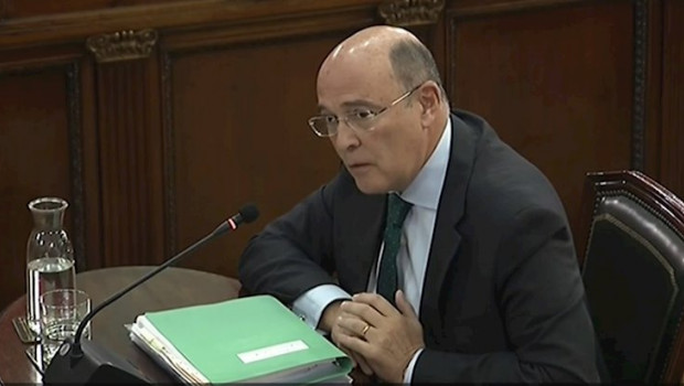 ep imagen de archivo de la declaracion en el juicio por el proces del coronel de la guardia civil