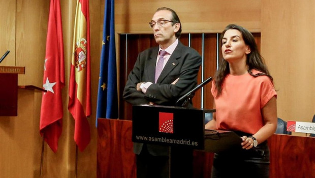 ep imagenarchivola portavozvoxla asambleamadrid rocio monasterio condiputadola formacion jose ignacio arias moreno