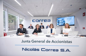 ep junta general de accionistas de grupo correa 28 de abril 2026 izq a dch desde arriba alfredo