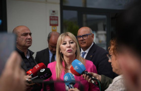 ep la consejera de economia y portavoz del gobierno andaluz carolina espana este viernes atendiendo