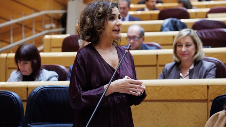 ep la ministra de hacienda y funcion publica maria jesus montero este martes en el senado ep la ministra de hacienda y funcion publica maria jesus montero este martes en el senado
