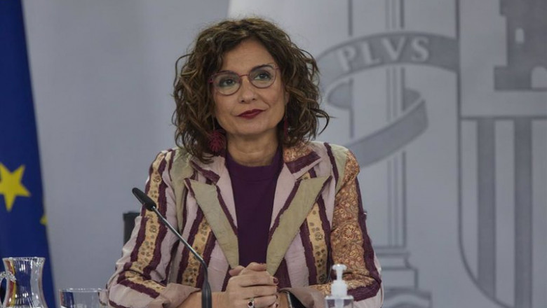 ep la ministra de hacienda y portavoz del gobierno maria jesus montero este martes