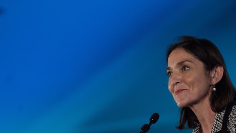 ep la ministra de industria comercio y turismo reyes maroto interviene en el acto de clausura de la ep la ministra de industria comercio y turismo reyes maroto interviene en el acto de clausura de la