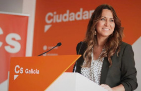ep la portavoz de ciudadanos en galicia beatriz pino en rueda de prensa