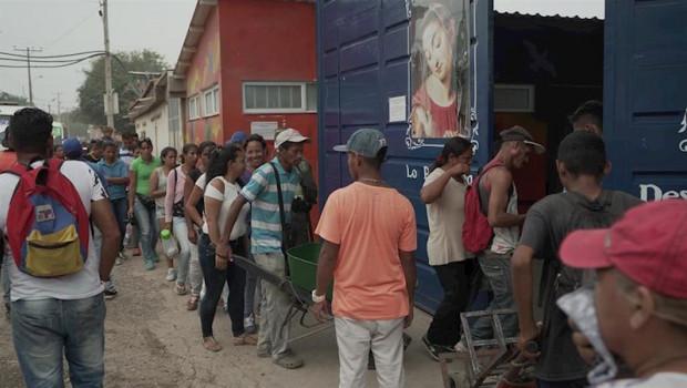 ep migrantes venezolanos en la ciudad colombiana de cucuta