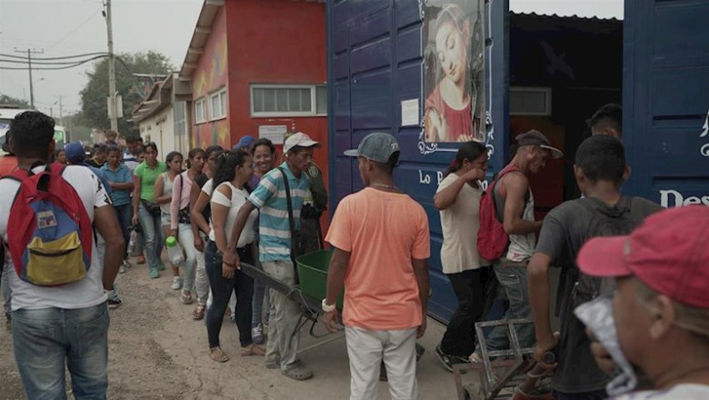 Migrantes venezolanos en la ciudad colombiana de Cúcuta. | Braulio Jatar/dpa - Archivo ep migrantes venezolanos en la ciudad colombiana de cucuta