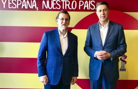 ep presidentegobierno mariano rajoy con xavier garcia albiol