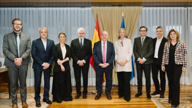 ep reunion del ministro de industria y turismo jordi hereu con los representantes de stanpa