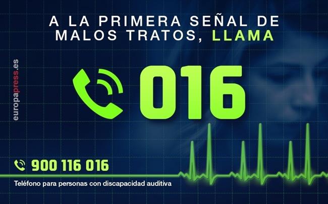 ep telefono 016 violencia genero