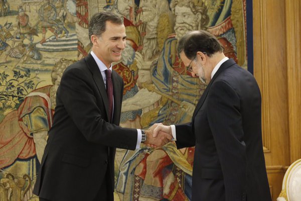 Felipe VI, Mariano Rajoy