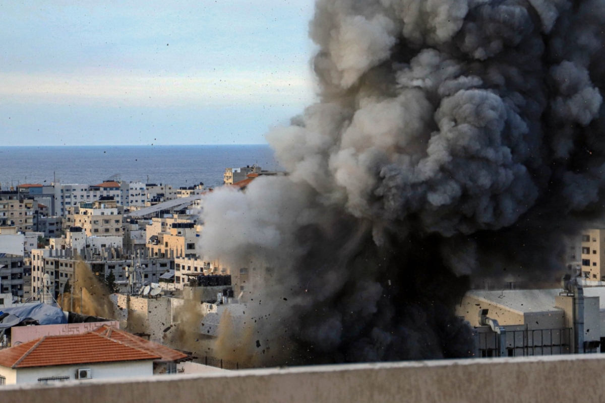 bomba gaza palestina israel