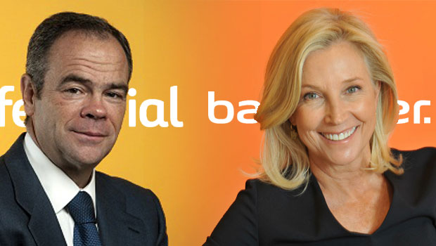 Íñigo Meirás, consejero delegado de Ferrovial, y María Dolores Dancausa, consejera delegada de Bankinter. | BOLSAMANIA dancausa bankinter pino ferrovial