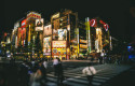 dl japan tokyo street night pedestrians crossing commuters generic scene city pixabay