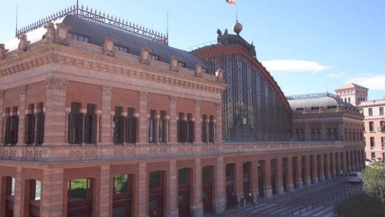 ep archivo edificio historico de la estacion de tren de madrid atocha ep archivo edificio historico de la estacion de tren de madrid atocha
