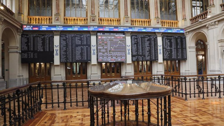 ep archivo imagen interior del palacio de la bolsa en madrid espana a 10 de julio de 2020 ep archivo imagen interior del palacio de la bolsa en madrid espana a 10 de julio de 2020