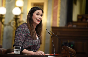 ep archivo   la diputada del psoe maria de las nieves ramirez durante una sesion plenaria en el