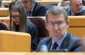 ep archivo   la portavoz de junts en el congreso miriam nogueras i y el lider del pp alberto nunez