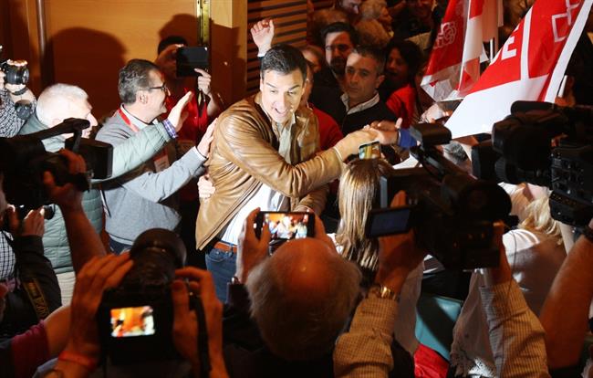 El candidato de las primarias para la Secretaría General del PSOE Pedro Sánchez | EUROPA PRESS ep candidatolas primariasla secretaria generalpsoe pedro sanchez