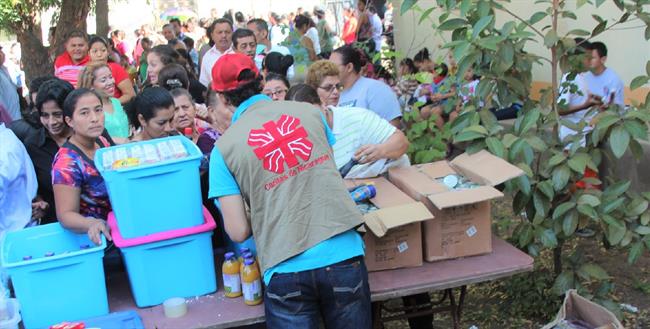 ep caritas ayudandola poblacionnicaragua